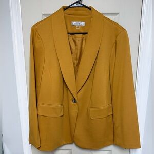 Kasper Mustard Blazer